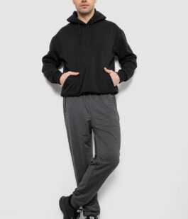 Спортивные штаны мужские, цвет серый, 244R434