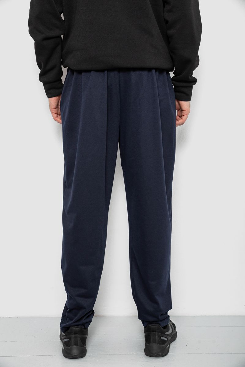 Спортивные штаны мужские, цвет синий, 244R41399 — изображение 4