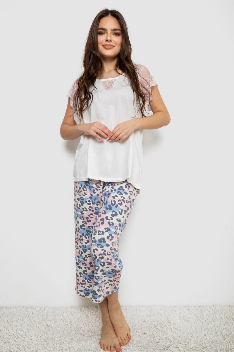 Пижама женская с принтом