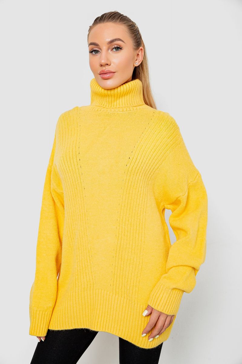 Свитер - гольф женский шерстяной