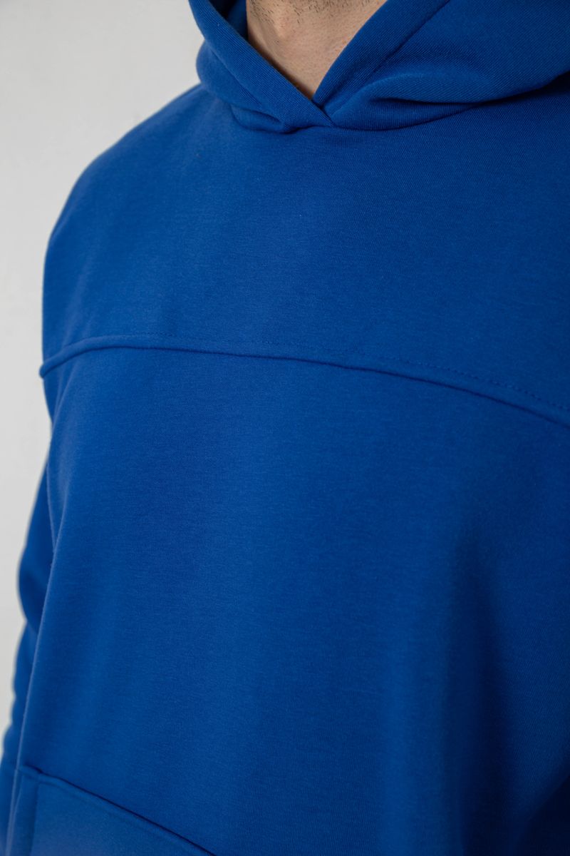 Спортивный костюм мужской на флисе, цвет электрик, 238R029 — изображение 5