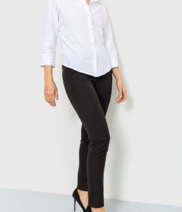 Блуза классическая, цвет белый, 230R100-1