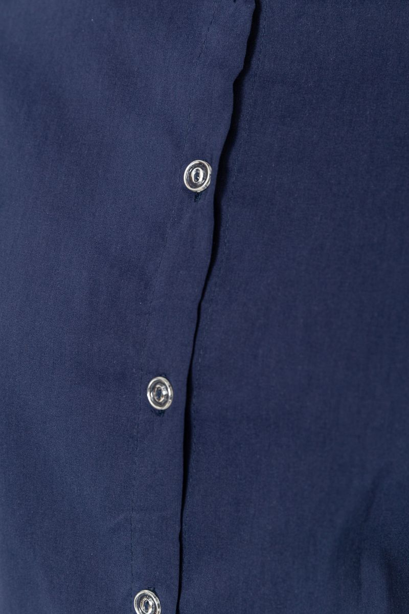 Блуза классическая, цвет темно-синий, 230R100-1 — изображение 5