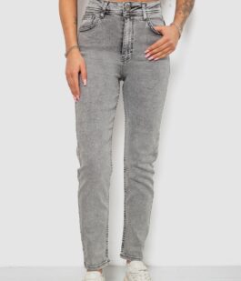 Джинсы женские, цвет серый, 244R1651S20