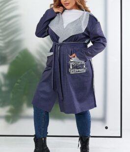 Кардиган женский, цвет синий, 257R5012