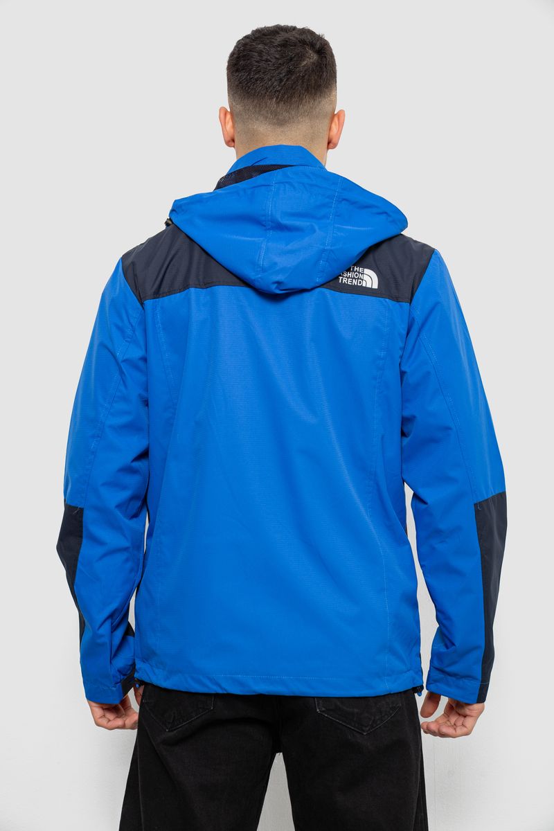 Ветровка мужская с принтом 244R2512, цвет Синий — изображение 6
