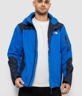 Ветровка мужская с принтом 244R2512, цвет Синий