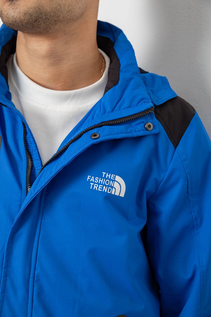 Ветровка мужская с принтом 244R2515, цвет Синий — изображение 6