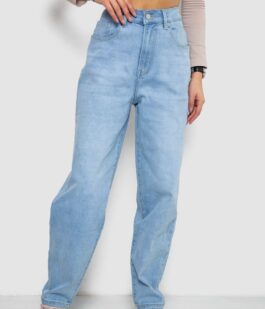 Джинсы женские MOM, цвет голубой, 255RM580