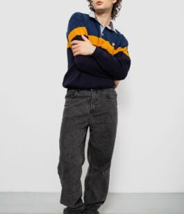 Свитер-обманка мужской, цвет синий, 161R913