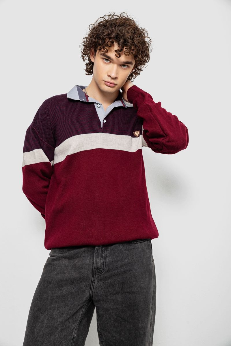 Свитер-обманка мужской