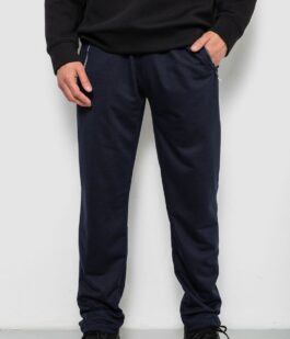 Спортивные штаны мужские однотонные, цвет синий, 244RY-406