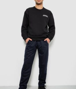 Спортивные штаны мужские однотонные, цвет синий, 244RY-406