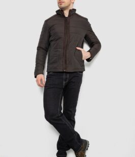 Куртка мужская демисезонная, цвет темно-коричневый, 244R001K