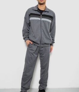 Спортивный костюм мужской двухнитка, цвет серый, 244RY-951