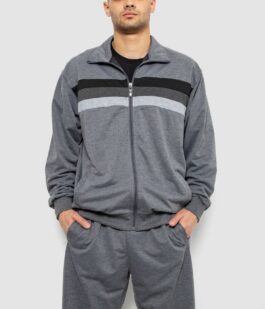 Спортивный костюм мужской двухнитка, цвет серый, 244RY-951