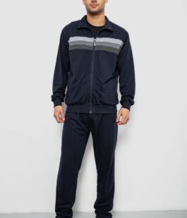 Спортивный костюм мужской двухнитка, цвет синий, 244RY-951