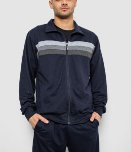 Спортивный костюм мужской двухнитка, цвет синий, 244RY-951