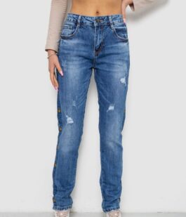 Джинсы женские, цвет синий, 255RL9446A