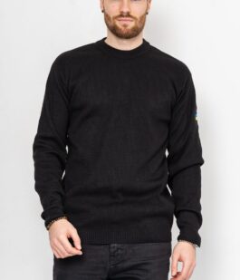 Свитер мужской, цвет черный, 161R120