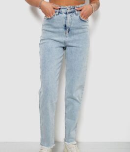 Джинсы женские Banan, цвет голубой, 244R9007
