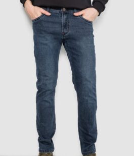 Джинсы мужские демисезонные, цвет темно-синий, 243R8689-3