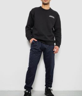 Спортивные штаны мужские однотонные, цвет синий, 244R41736