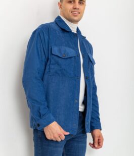 Ветровка  мужская на кнопках, цвет синий, 131R3022-1