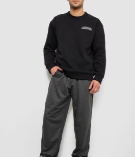 Спортивные штаны мужские однотонные, цвет серый, 244RY-428