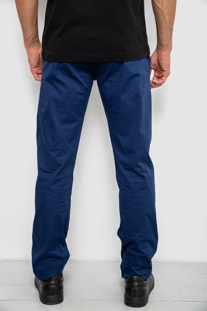 Брки мужские классические, цвет синий, 243RXK39-5-2 — изображение 4