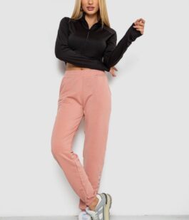 Спорт штани женские, цвет пудровый, 238R57673