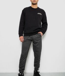 Спортивные штаны мужские однотонные, цвет серый, 244R41608