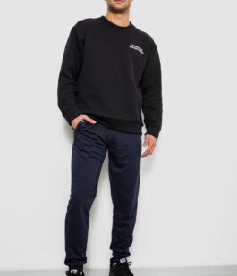 Спортивные штаны мужские однотонные, цвет синий, 244R41608