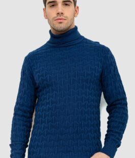 Гольф-свитер мужской, цвет синий, 161R619