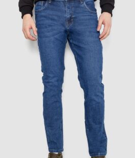 Джинсы мужские демисезонные, цвет синий, 243R8052