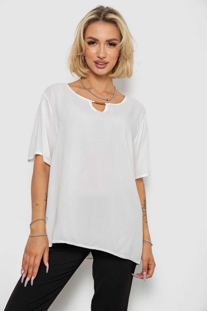 Блуза женская однотонная