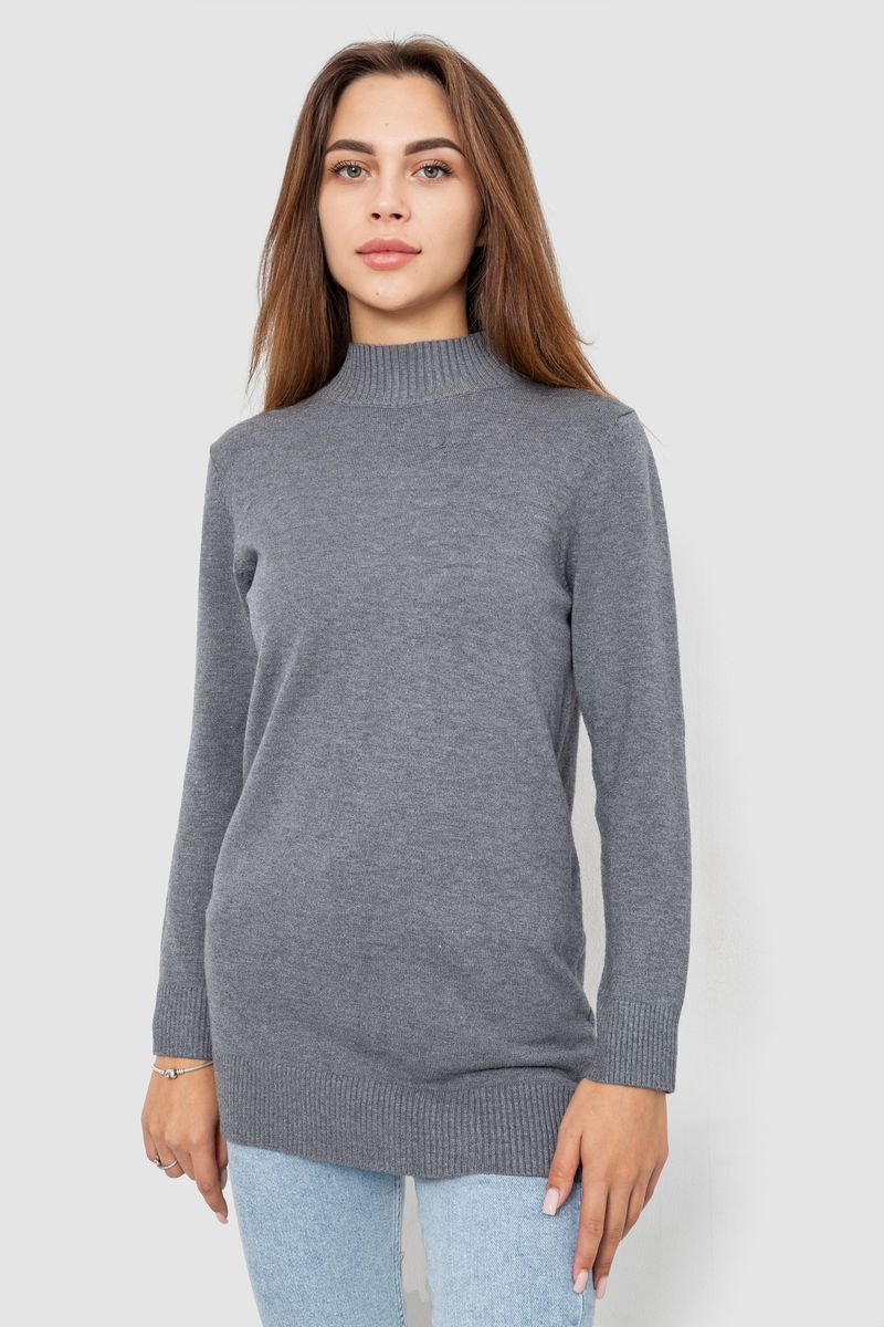 Свитер женский однотонный