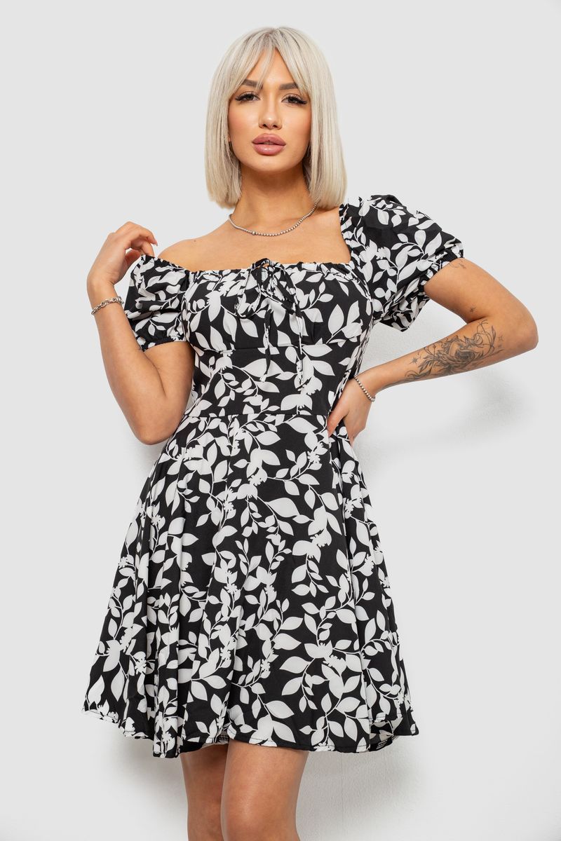 Платье женское с принтом софт