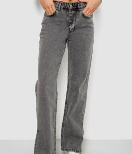 Джинсы женские, цвет серый, 244R1109