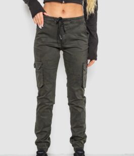 Штаны женские камуфляжные, цвет хаки, 244RTL1067