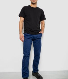 Брюки мужские классические, цвет синий, 243RXK39-6