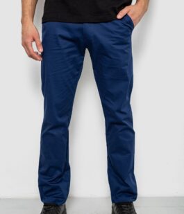 Брюки мужские классические, цвет синий, 243RXK39-6