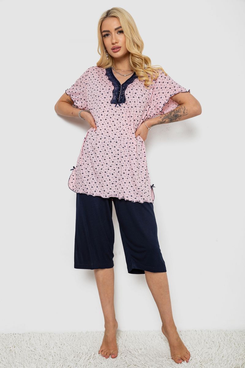 Пижама женская с принтом