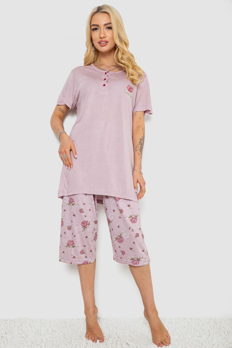 Пижама женская с принтом