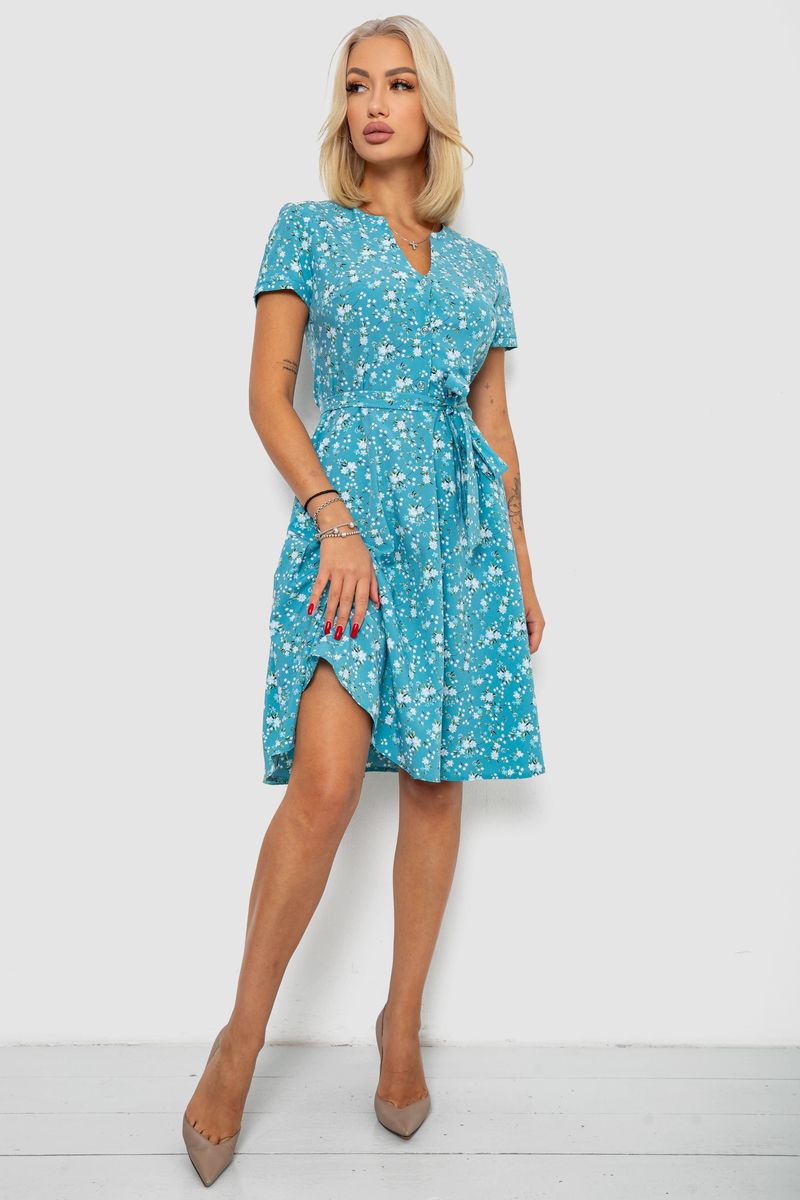 Платье софт с принтом