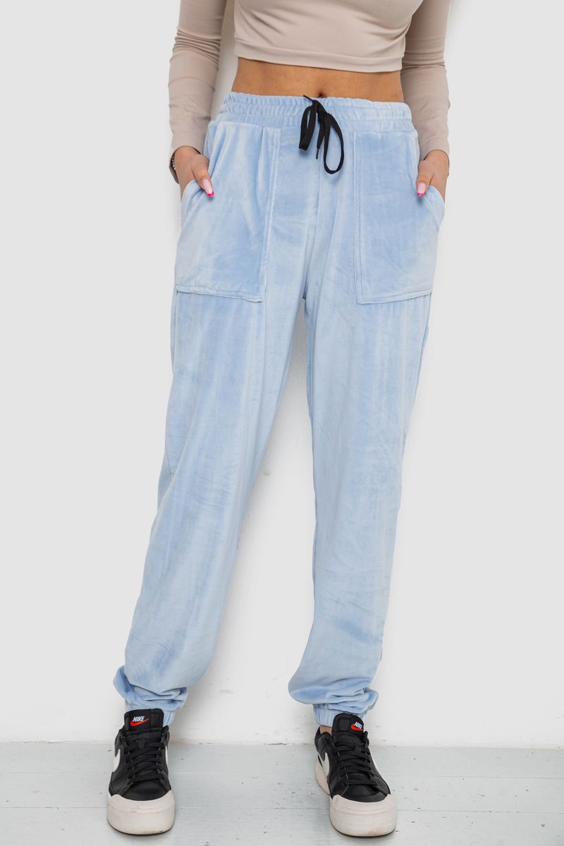 Штаны женские велюровые