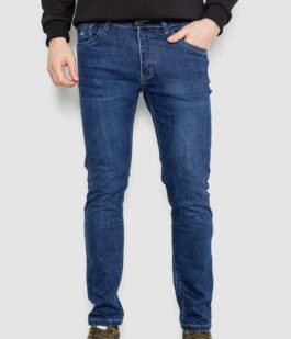 Джинсы мужские демисезонные, цвет синий, 243R8110