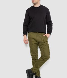 Джинсы мужские демисезонные, цвет хаки, 243R8083