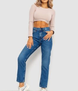 Джинсы женские MOM, цвет синий, 233R1810068