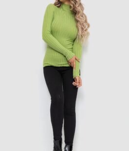 Гольф женский однотонный, цвет фисташковый, 204R040